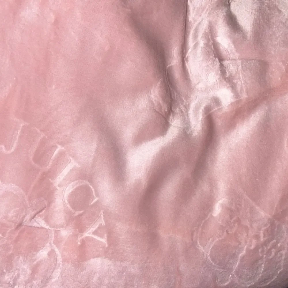 Juicy Couture Logo Crown Plush Velour 4-Piece King Bed Set